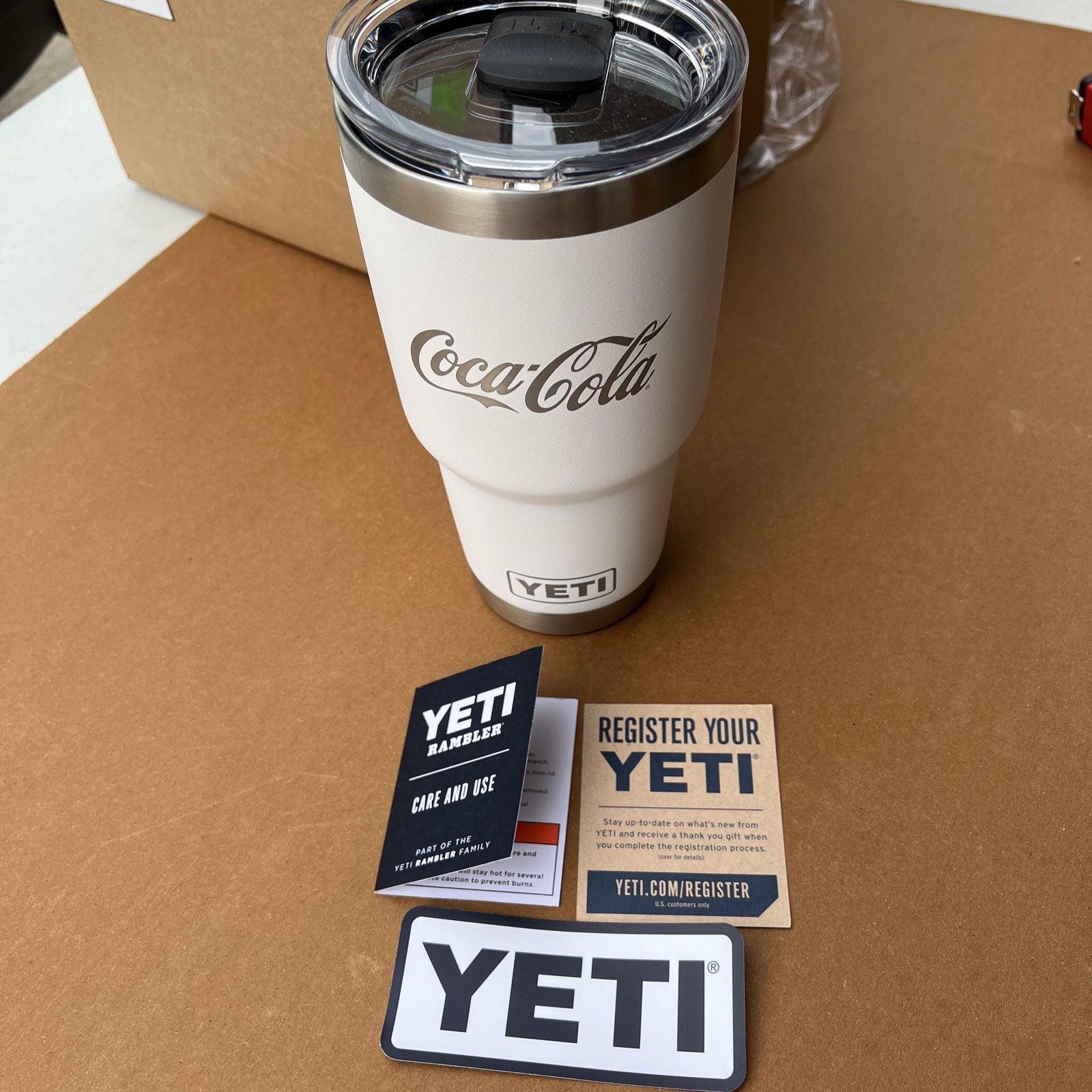 YETI Rambler Tumblers 20oz or 30oz Coca Cola