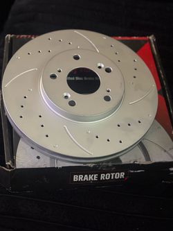 Drilled and slotted rotors
