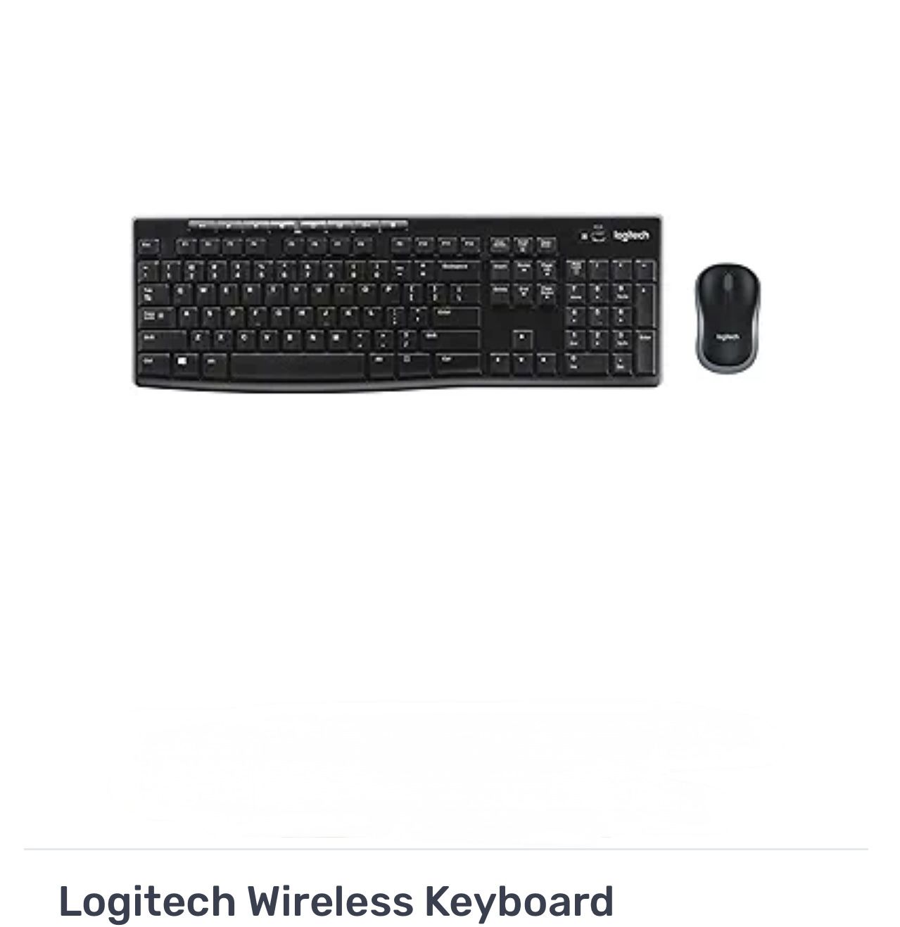 Wireless Keyboard And Mouse