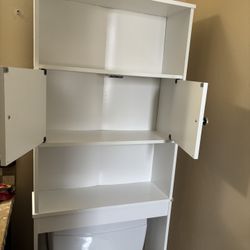 Over The Toilet Storage