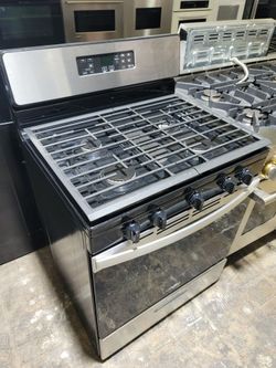 Whirlpool 5 Burner Stainless Steel Gas Stove Range Estufa