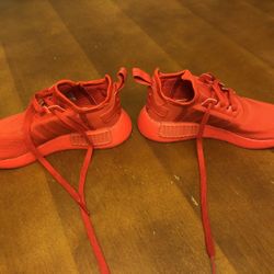 Adidas Kids All Red Size 13k