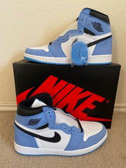 Jordan 1 University Blue Size 10