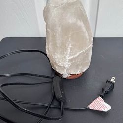 White Himalayan Salt Lamp just $10 