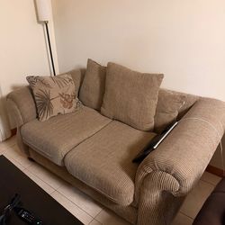 2 free Comfortable Fabric Sofas / Couches – Good Condition