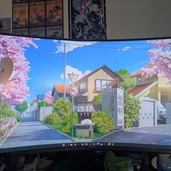 Samsung Odyssey G7F 4k 37in 165hz Curved Monitor