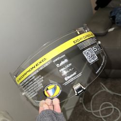 Clear Visor For Scorpion  Exo- R1
