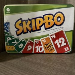 Skip-Bo Card Game (Tin Edition) Complete Set