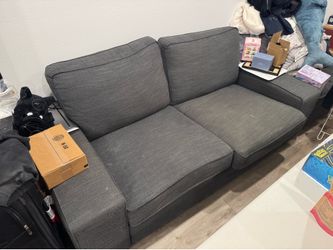 IKEA Kivik Love Seat and Ottoman
