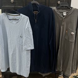 Men’s Shirts Size XXL and XXXL 5.00 Each