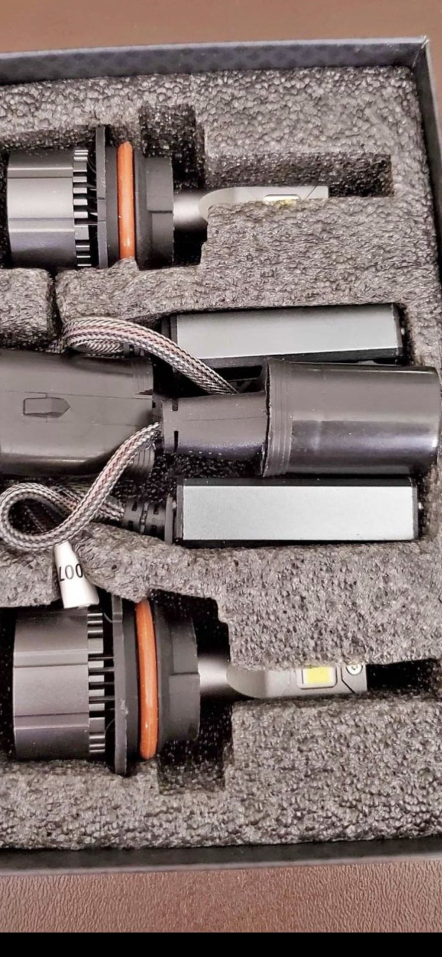 9007 HB5 Bulbs, 6500K Cool White 22000LM 600% Brightness Fog Light Bulbs 60000 Hours Lifespan, Hi Beam/Lo Beam 9007 Lights With Cooling Fan, Plug-N-P