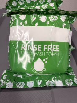 Rinse Free Disposable Shower Towel (30x30cm; 25 pcs)