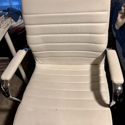 White Office chair