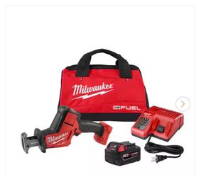 Milwaukee M18 FUEL 18V Lithium-Ion Brushless Cordless HACKZALL Reciprocating Saw Kit W/(1) 5.0Ah Batteries, Charger & Tool Bag