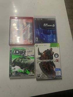 Xbox360 and ps3 games