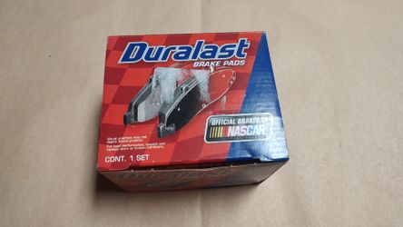 Duralast Rear Brake Pads with part number D1368 Fits 2008~2015 Mitsubishi Lancer All Trims *NIB*