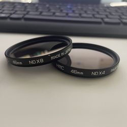 Hoya ND4 & ND8 Lens Filters 46mm
