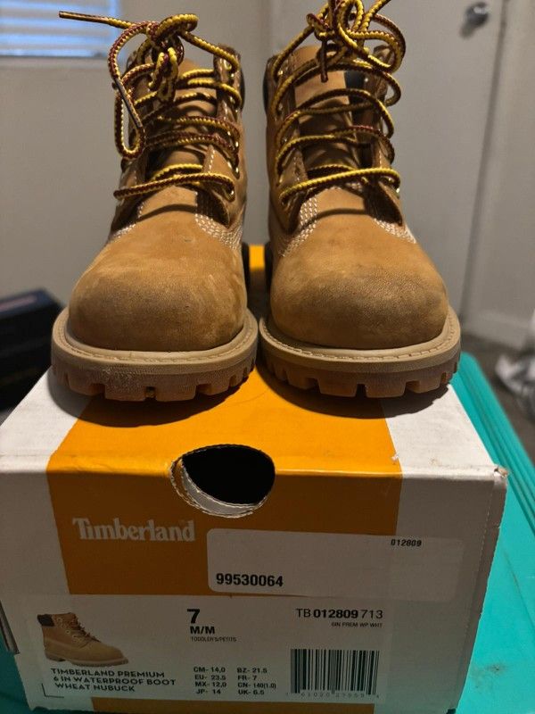 Timberland Premium, 6 In Waterproof Boot, Wheat Nubuck
