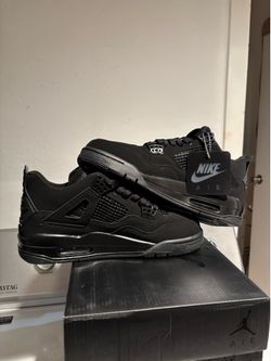 Black Cats Jordan’s 4’s
