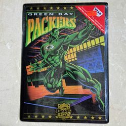 Green Bay Packers NFL Superheroes collectible sign. 