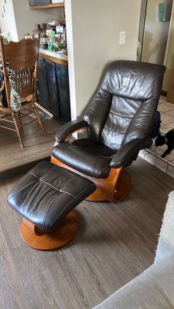 Designer leather chair