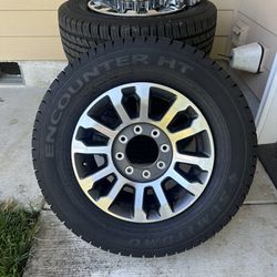 Wheels and Tires from 2022 F350