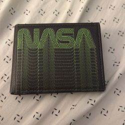 Green And Black NASA Wallet