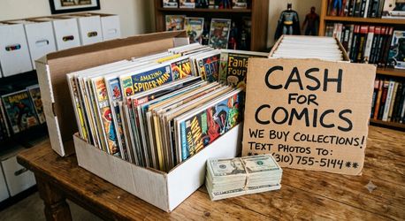 CASH FOR COMICS - Local Comic Book Buyer
