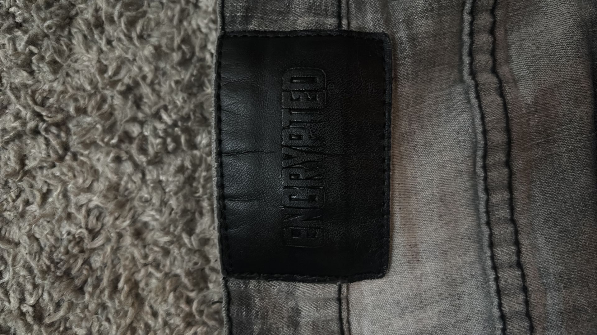 Encrypted Skinny Jeans