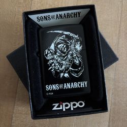 Sons Of Anarchy Genuine Zippo Lighter NEW 2007 Grim Reaper