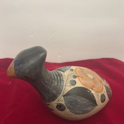 Vintage Tonala Figurine Pheasant 