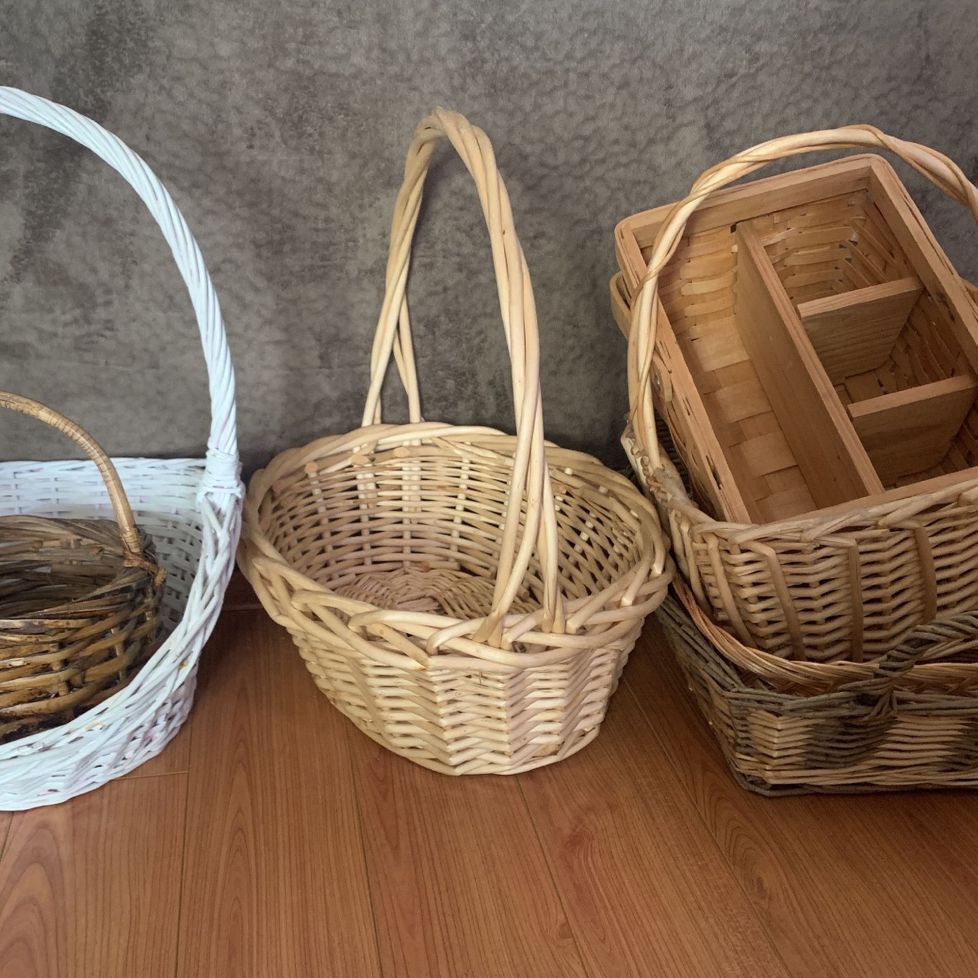 Assorted Wicker Baskets