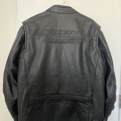 XL Harley-Davidson® Men's FXRG Midweight Leather Jacket 98518-09VM
