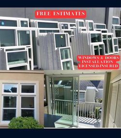 New windows and patio doors