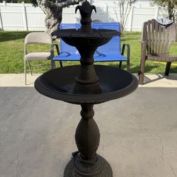 Two Tier Garden Water Fountain 