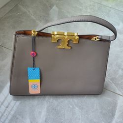 Logo Buckle Tote 