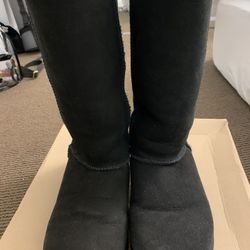 Black Ugg Boot Size 7