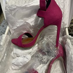 USED Pink Aldo Stilettos