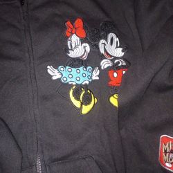 Mickey Mouse And Minnie Mouse Hoodie 