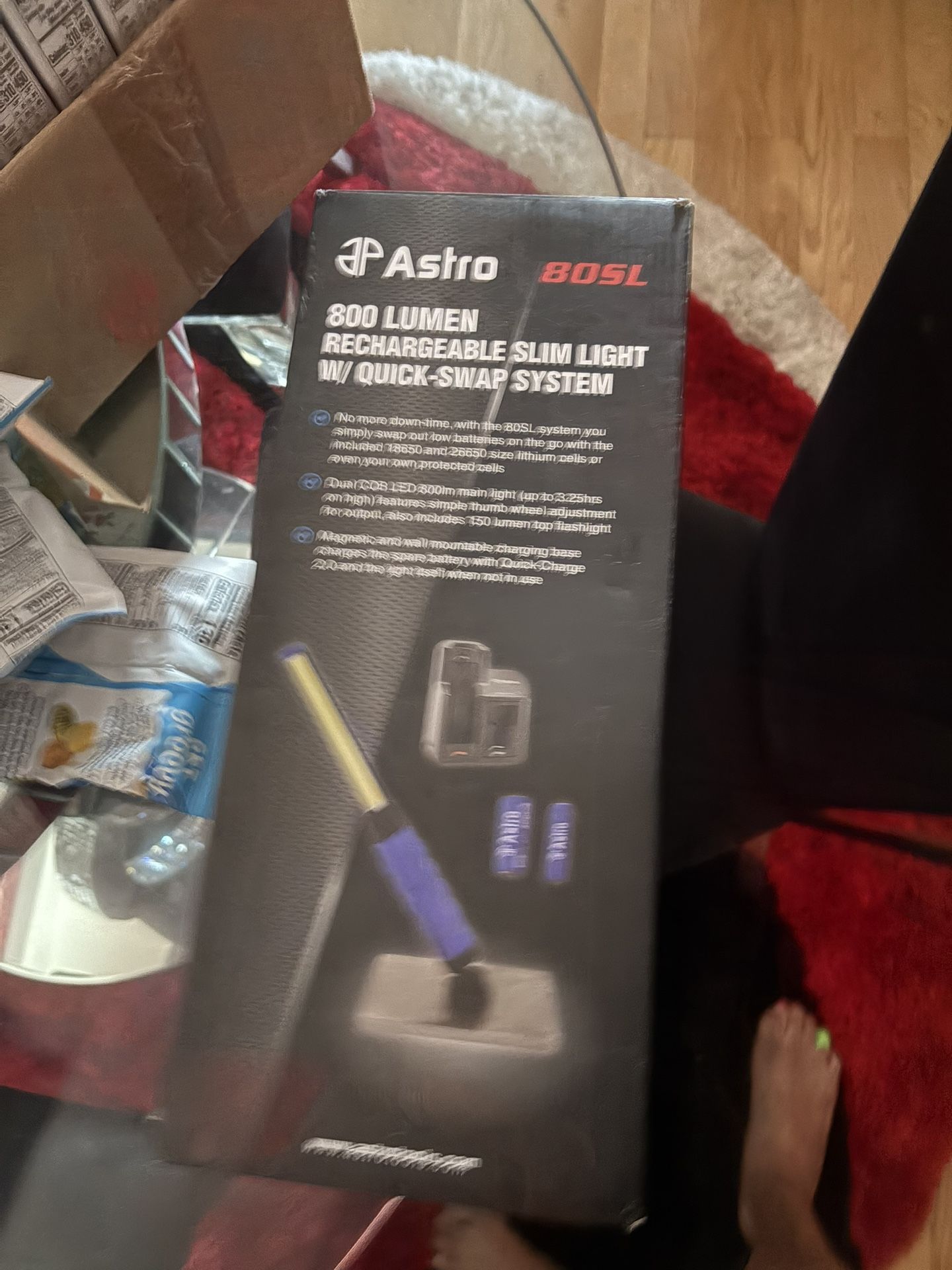 Rechargeable Shop Light