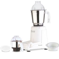 Preethi Eco Twin Jar Mixer Grinder, 550-Watt