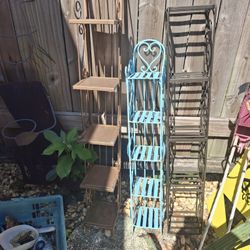 Choice Of Either One Of These Metal Plant Stands Sold Individually 25 Each