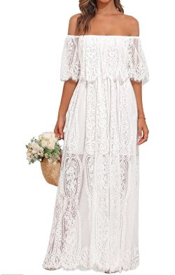 🤍 NEVER-WORN BOHO DRESS — $50