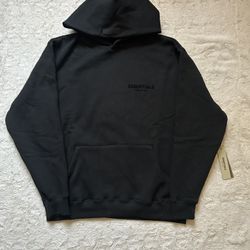 Black Essential Hoodie
