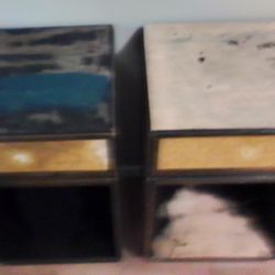 2 Vintage Kittinger Mandarin Nightstands