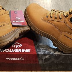 Wolverine Work Boots Size 10 For Men 