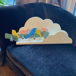 Shelf And Clothes Hangers 