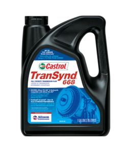 Sealed Castrol TranSynd 668 Full Synthetic Automatic Transmission Fluid, 1 Gal