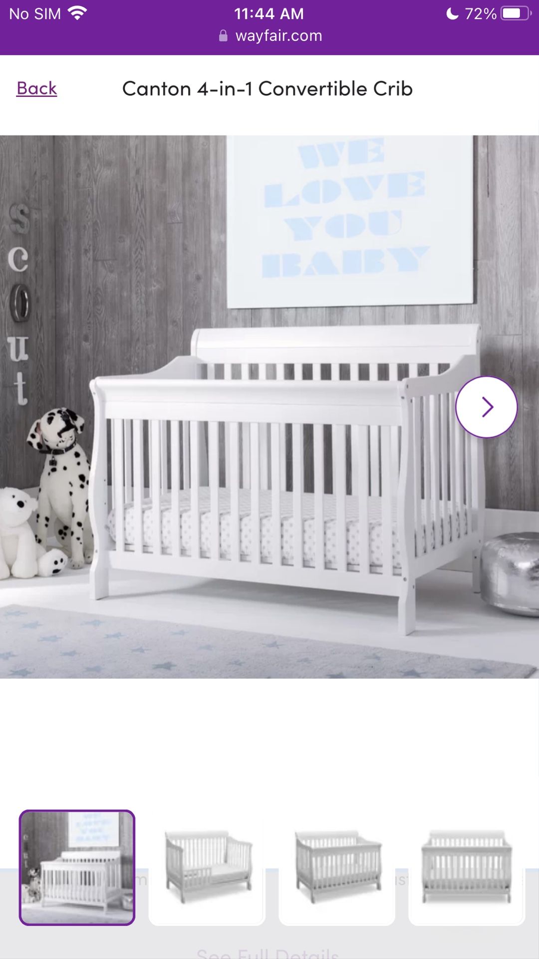 Baby Crib Convertible Delta Children