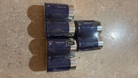 Berkley Jensen D Alkaline Batteries 6-Pack